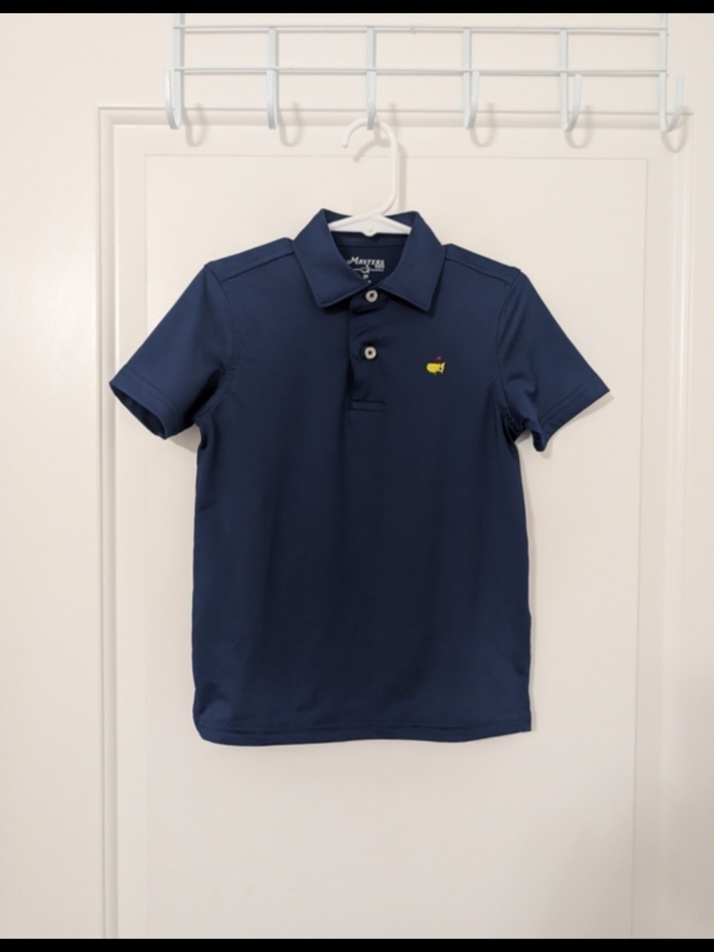 Masters Kids Navy Golf Polo Shirt 3T Augusta National Masters Tournament